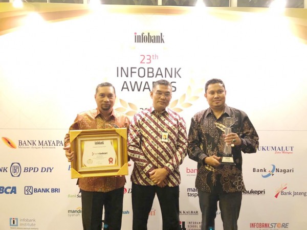 Bank Riau Kepri Raih Platinum Award Kinerja Keuagan
